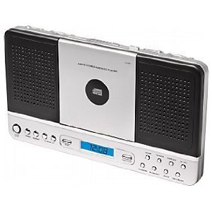 Global CD Player with AM/FM Stereo Radio Alarm and MP3 Input