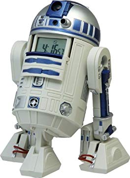 STAR WARS R2-D2 Action Alarm Clock