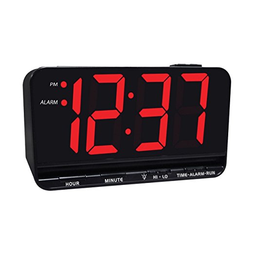 Jumbo Display Digital Alarm Clock with 3-inch LED