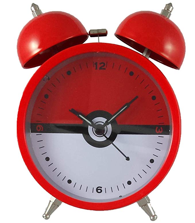 Pokemon Bedside & Desktop Analog Display Alarm Clock