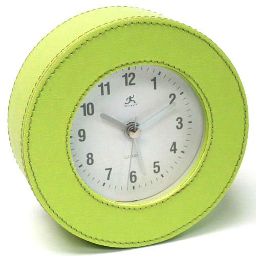 Round Alarm Clock - Green