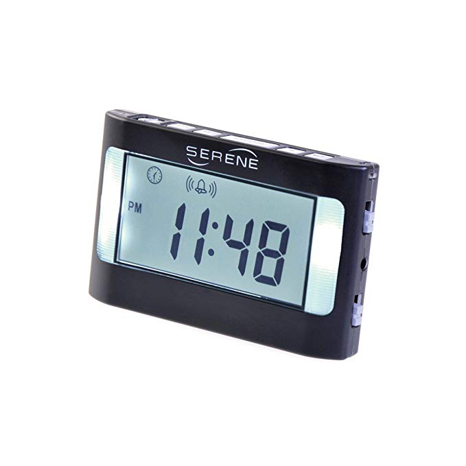 Serene Innovations VA3 Vibrating Travel Alarm Clock