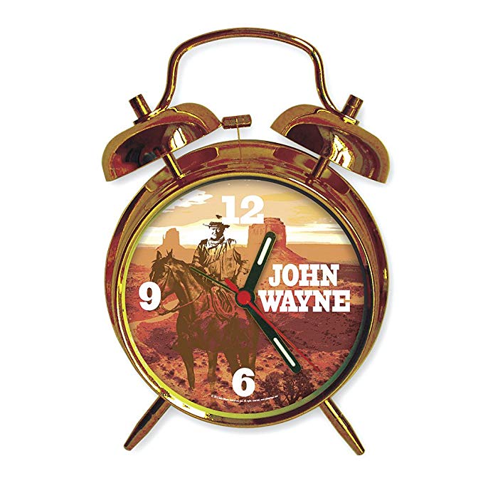 John Wayne Men's Alarm Clock One Size Multi One Size