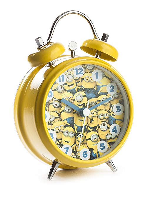 Despicable Me Minions Mini Twinbell Alarm Clock