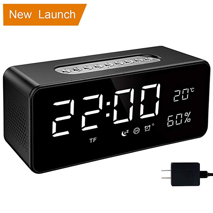 Orionstar Wireless Bluetooth Speaker, Bedside Digital Alarm Clock with ...